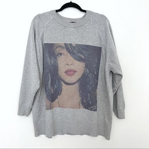 ZARA - Sade Oversized Crewneck Sweatshirt
